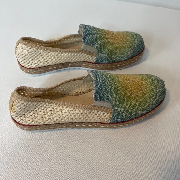 Golby Woven Slipons Sunburst tops Size 42 - Picture 2 of 7